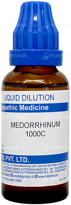 Sbl Medorrhinum 1000c Dilution 30ml