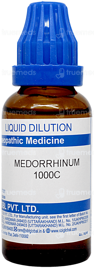 Sbl Medorrhinum 1000c Dilution 30ml