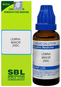 Sbl Lemna Minor 200c Dilution 30ml Sbl Lemna Minor 200c Dilution 30ml
