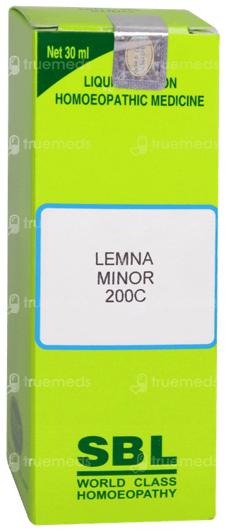 Sbl Lemna Minor 200c Dilution 30ml