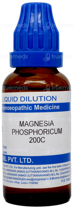 Sbl Magnesia Phosphoricum 200c Dilution 30ml
