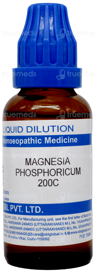 Sbl Magnesia Phosphoricum 200c Dilution 30ml