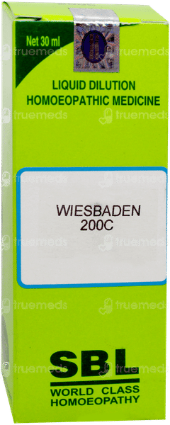 Sbl Wiesbaden 200 C Dilution 30 ML Sbl Wiesbaden 200 C Dilution 30 ML