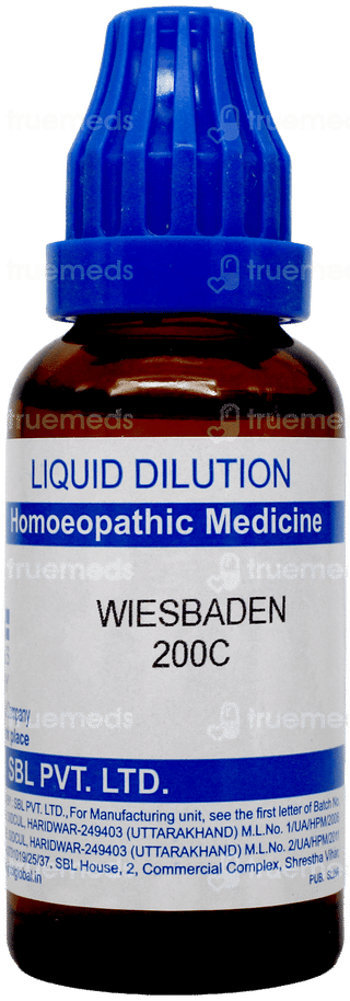 Sbl Wiesbaden 200 C Dilution 30 ML