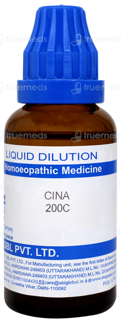 Sbl Cina 200c Dilution 30ml