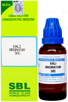 Sbl Kali Bromatum 30c Dilution 30ml Sbl Kali Bromatum 30c Dilution 30ml