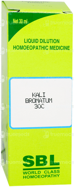 Sbl Kali Bromatum 30C Dilution 30Ml