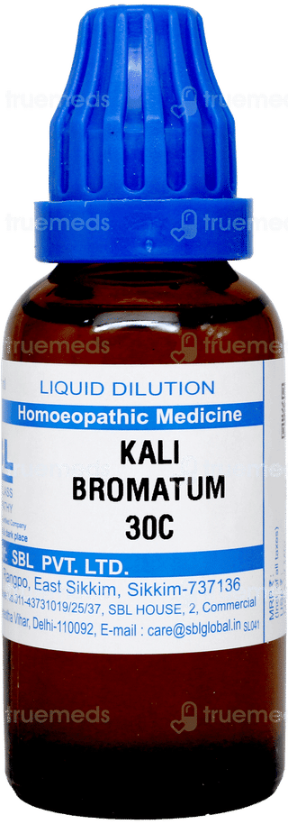 Sbl Kali Bromatum 30C Dilution 30Ml