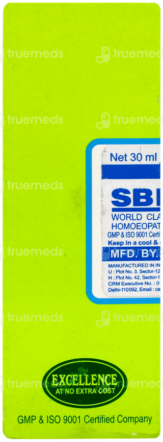 Sbl Berberis Aquifolium 1000c Dilution 30ml