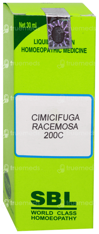 Sbl Cimicifuga Racemosa 200C Dilution 30Ml