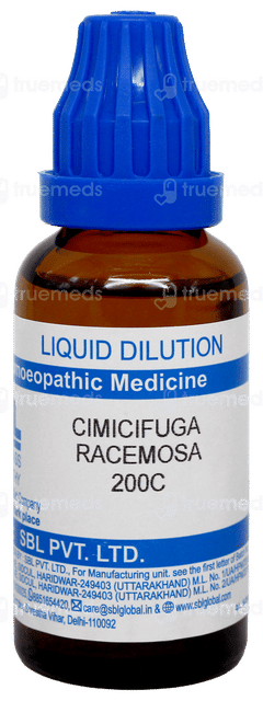 Sbl Cimicifuga Racemosa 200C Dilution 30Ml