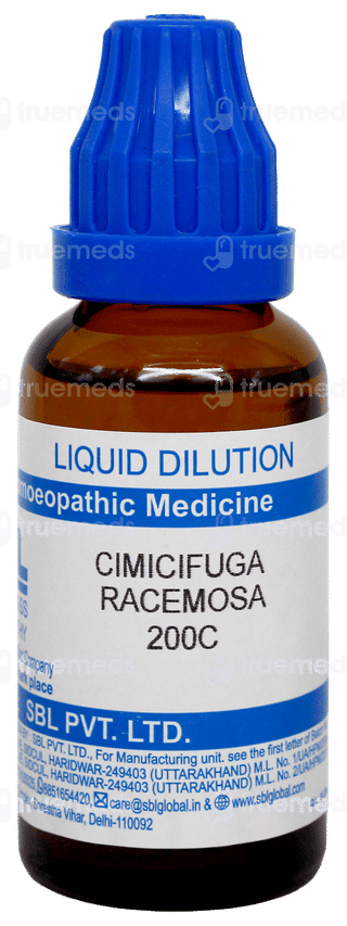 Sbl Cimicifuga Racemosa 200C Dilution 30Ml