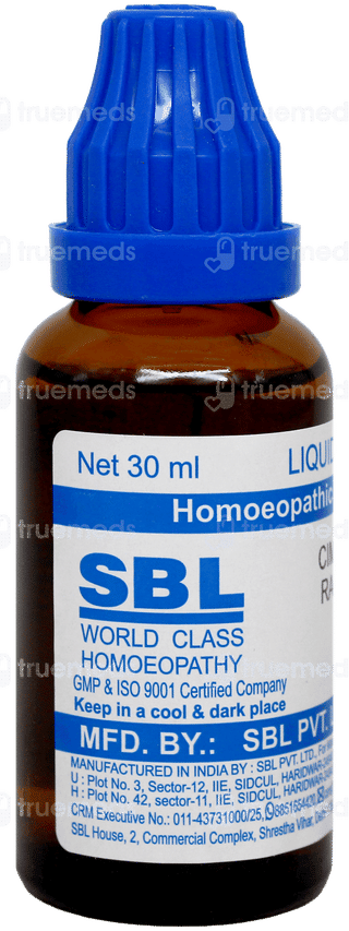 Sbl Cimicifuga Racemosa 200C Dilution 30Ml