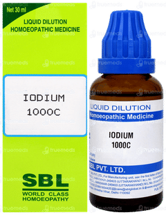 Sbl Iodium 1000c Dilution 30ml