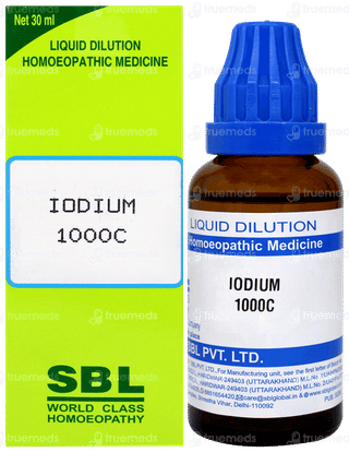 Sbl Iodium 1000c Dilution 30ml