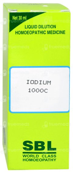 Sbl Iodium 1000c Dilution 30ml