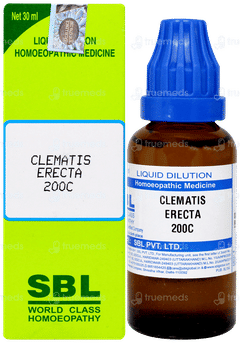 Sbl Clematis Erecta 200c Dilution 30ml