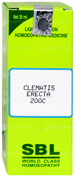 Sbl Clematis Erecta 200c Dilution 30ml