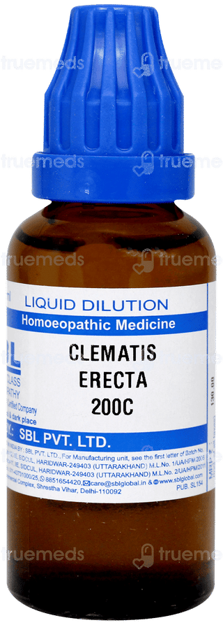 Sbl Clematis Erecta 200c Dilution 30ml