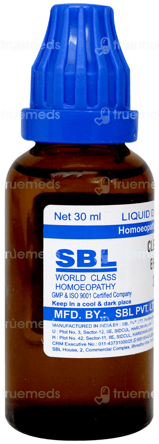 Sbl Clematis Erecta 200c Dilution 30ml