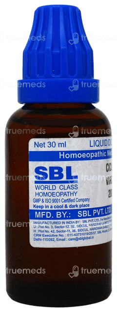 Sbl Cicuta Virosa 200c Dilution 30ml