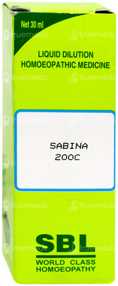 Sbl Sabina 200c Dilution 30ml
