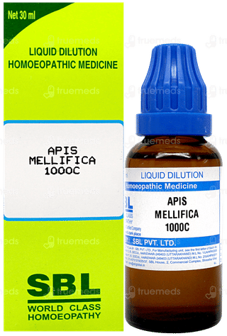 Sbl Apis Mellifica 1000c Dilution 30ml