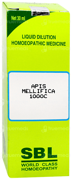 Sbl Apis Mellifica 1000c Dilution 30ml Sbl Apis Mellifica 1000c Dilution 30ml