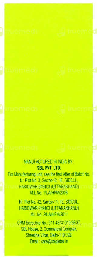Sbl Myristica Sebifera 200c Dilution 30ml