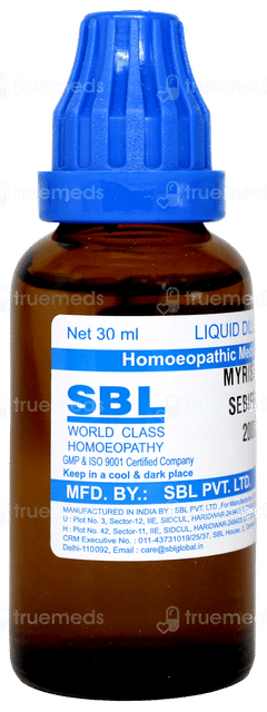 Sbl Myristica Sebifera 200c Dilution 30ml