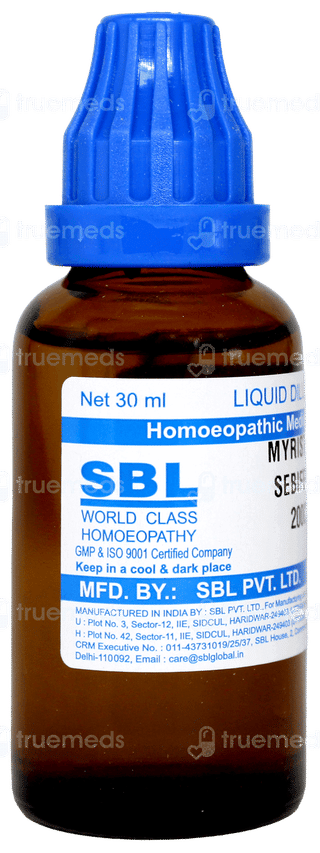 Sbl Myristica Sebifera 200c Dilution 30ml