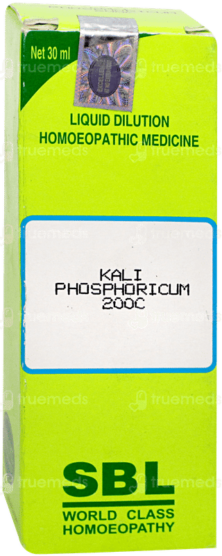 Sbl Kali Phosphoricum 200c Dilution 30ml