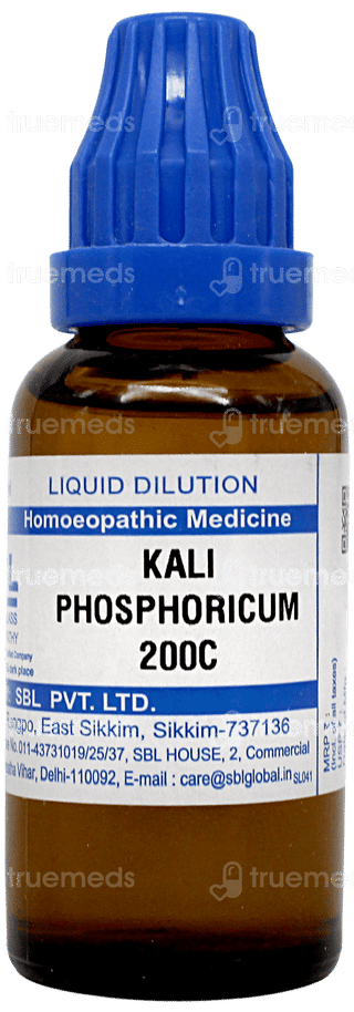 Sbl Kali Phosphoricum 200c Dilution 30ml