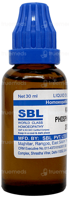 Sbl Kali Phosphoricum 200c Dilution 30ml