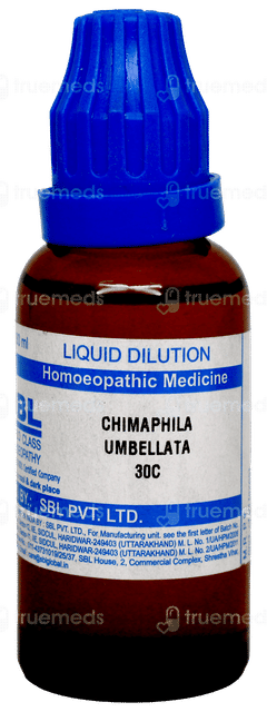 Sbl Chimaphila Umbellata 30c Dilution 30ml