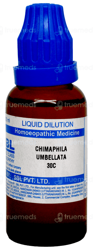 Sbl Chimaphila Umbellata 30c Dilution 30ml