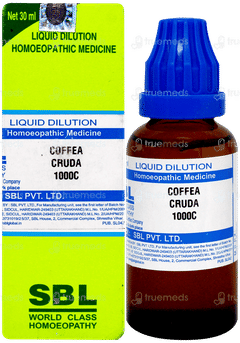 Sbl Coffea Cruda 1000c Dilution 30ml Sbl Coffea Cruda 1000c Dilution 30ml