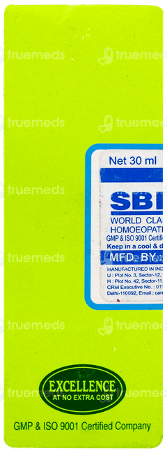 Sbl Coffea Cruda 1000c Dilution 30ml