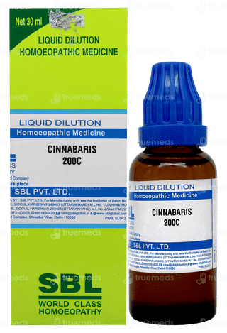Sbl Cinnabaris 200 C Dilution 30 ML