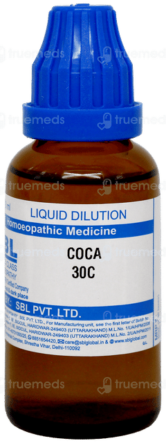 Sbl Coca 30C Dilution 30Ml Sbl Coca 30C Dilution 30Ml