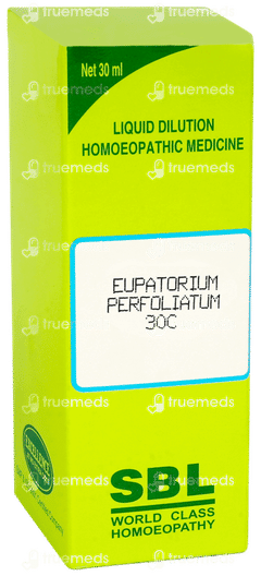Sbl Eupatorium Perfoliatum 30c Dilution 30ml