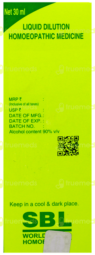 Sbl Natrum Sulphuricum 200 C Dilution 30 Ml