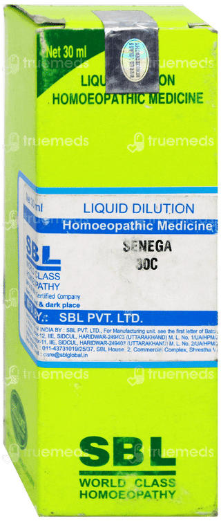 Sbl Senega 30C Dilution 30Ml