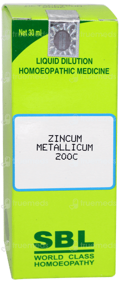 Sbl Zincum Metallicum 200c Dilution 30ml