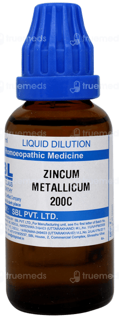 Sbl Zincum Metallicum 200c Dilution 30ml