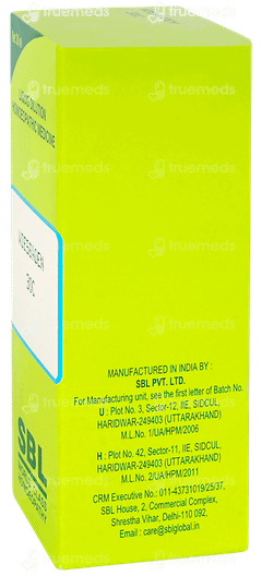Sbl Nux Vomica 1000c Dilution 30ml