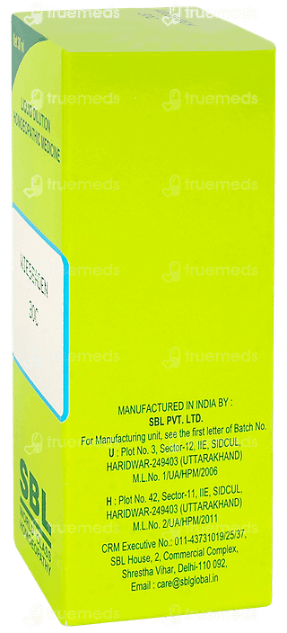 Sbl Nux Vomica 1000c Dilution 30ml