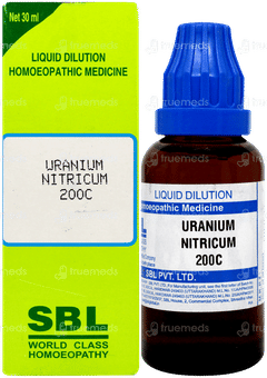 Sbl Uranium Nitricum 200c Dilution 30ml