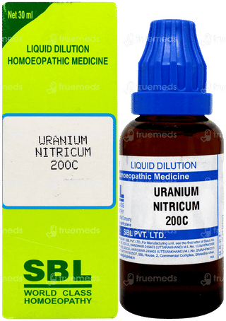 Sbl Uranium Nitricum 200c Dilution 30ml