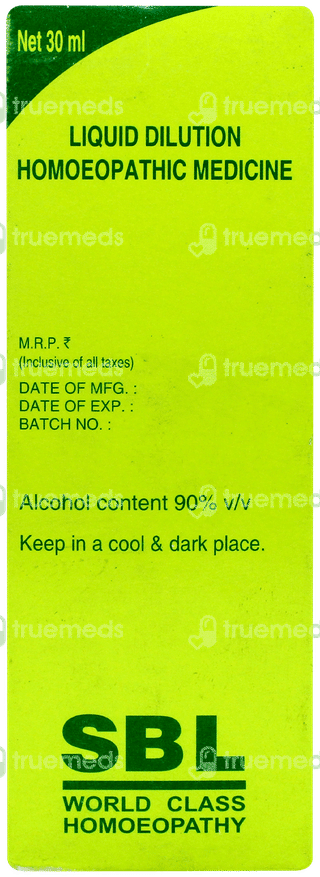 Sbl Uranium Nitricum 200c Dilution 30ml